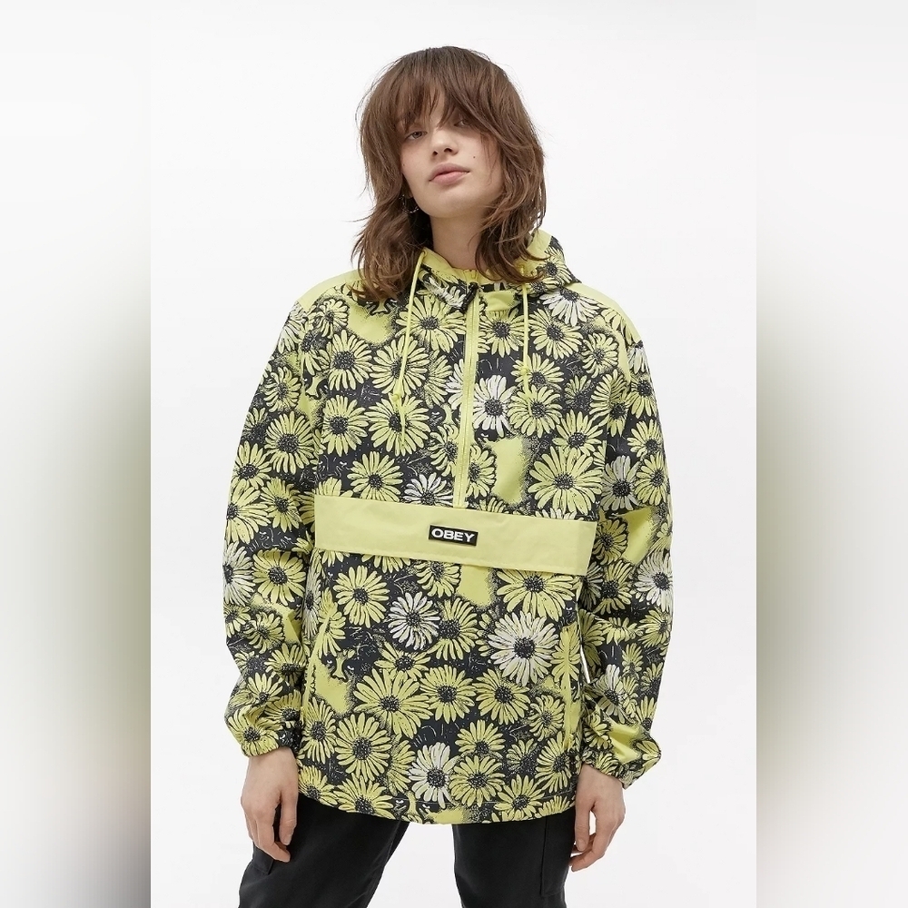 OBEY Daisy Anorak Jacket medium *as is* - Picture 9 of 9